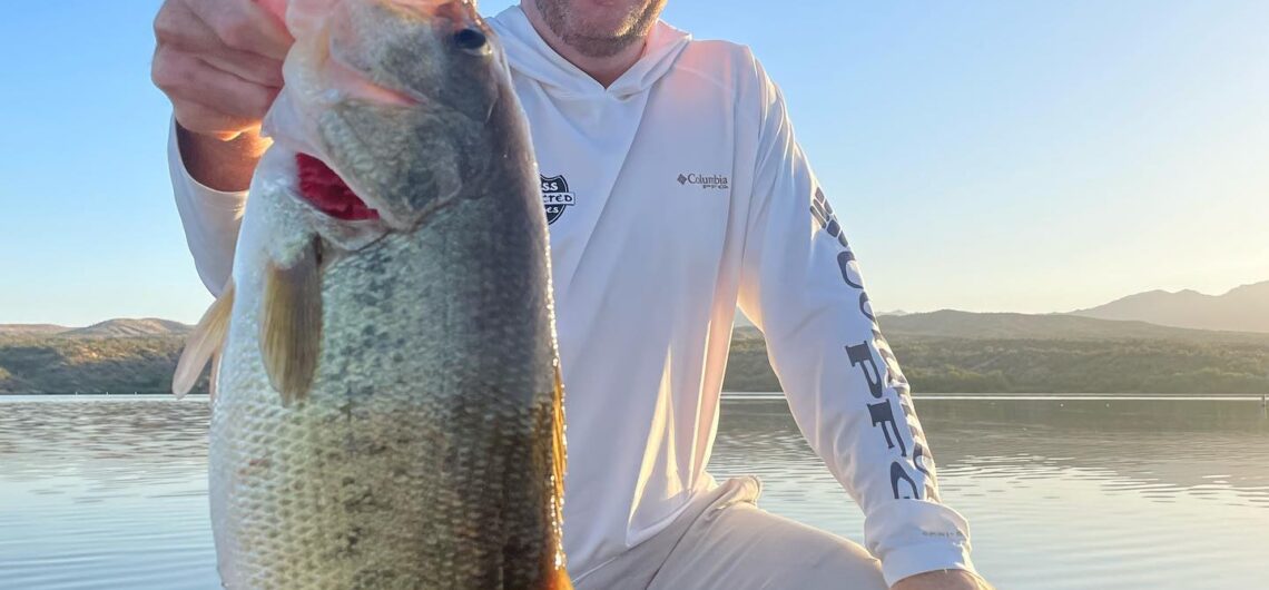 Arizona summer bass fishing 2023