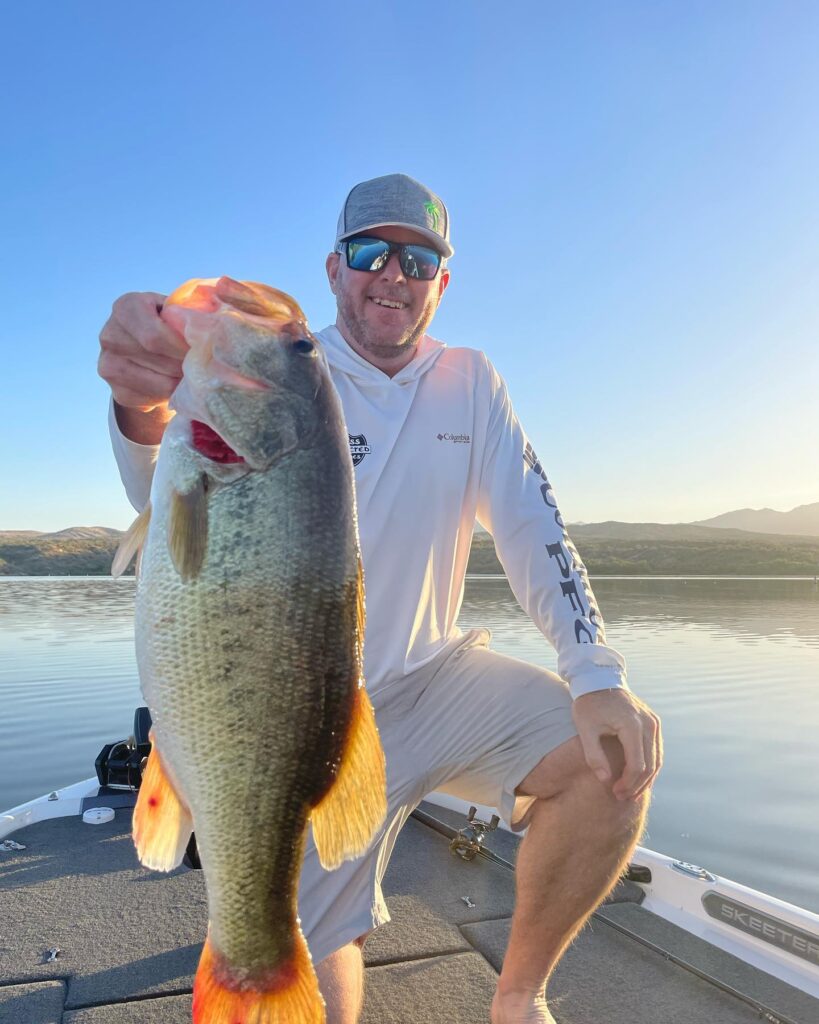 Arizona summer bass fishing 2023